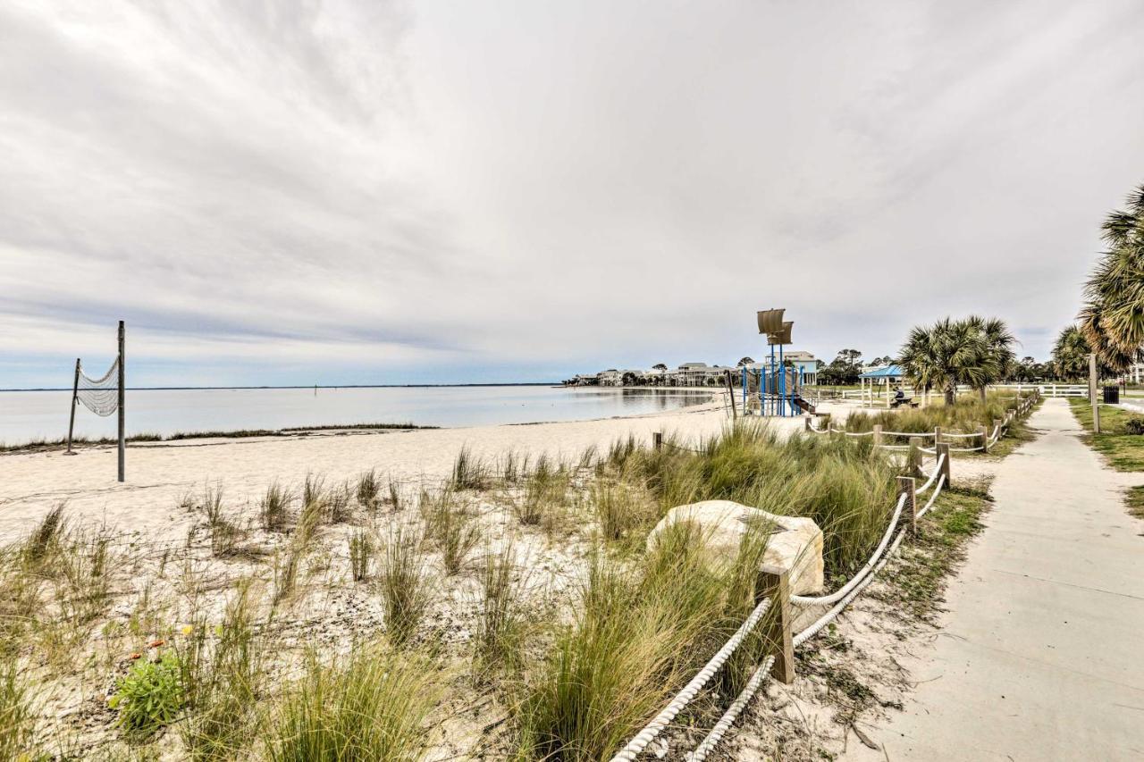 Panacea Waterfront Escape With Balcony On Shell Point Beach! מראה חיצוני תמונה