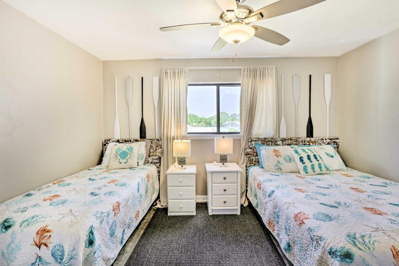 Panacea Waterfront Escape With Balcony On Shell Point Beach! מראה חיצוני תמונה